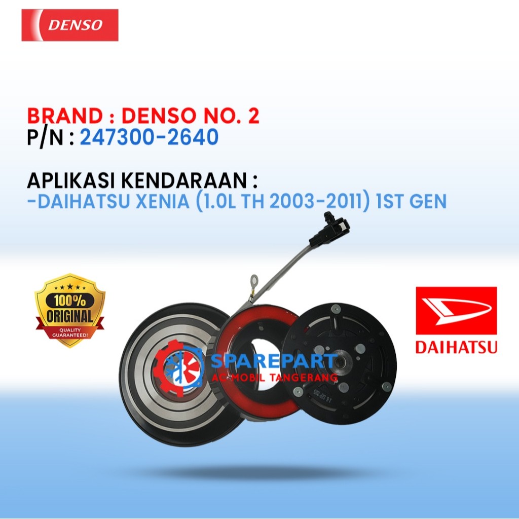 Magnet Clutch Xenia 1.0 2003-2011 GEN 1 Denso JK247300-2640