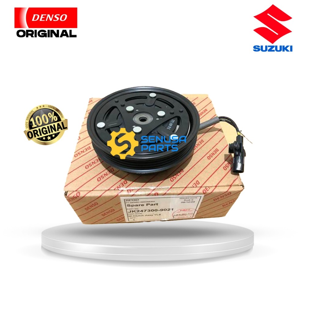 Magnet Clutch Suzuki Ertiga 1.4 L (single double blower) K14B 2012-2018 1st Gen Original Denso JK247300-9021/9020