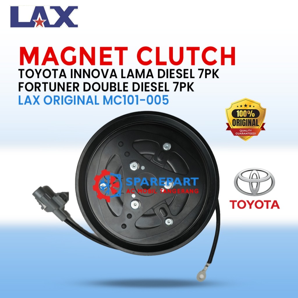 Magnet Clutch toyota Innova lama fortuner Double Diesel 7PK MC101-005 – Original LAX