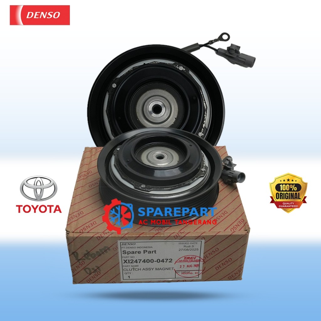 Magnet Clutch Innova Reborn Hilux Fortuner VRZ BENSIN DIESEL ORI DENSO 247400 0471 – Denso Original