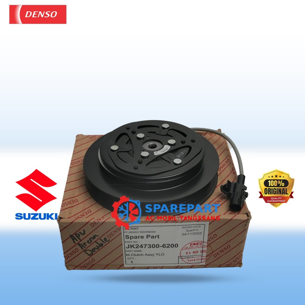 Magnet Clutch Suzuki APV Arena, Minibus, 1500cc, (2004 – 2018) Double Blower 247300-6200 – Original Denso