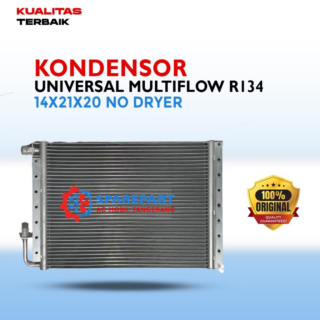 KONDENSOR AC UNIVERSAL MULTIFLOW DRYER DAN NO DRYER