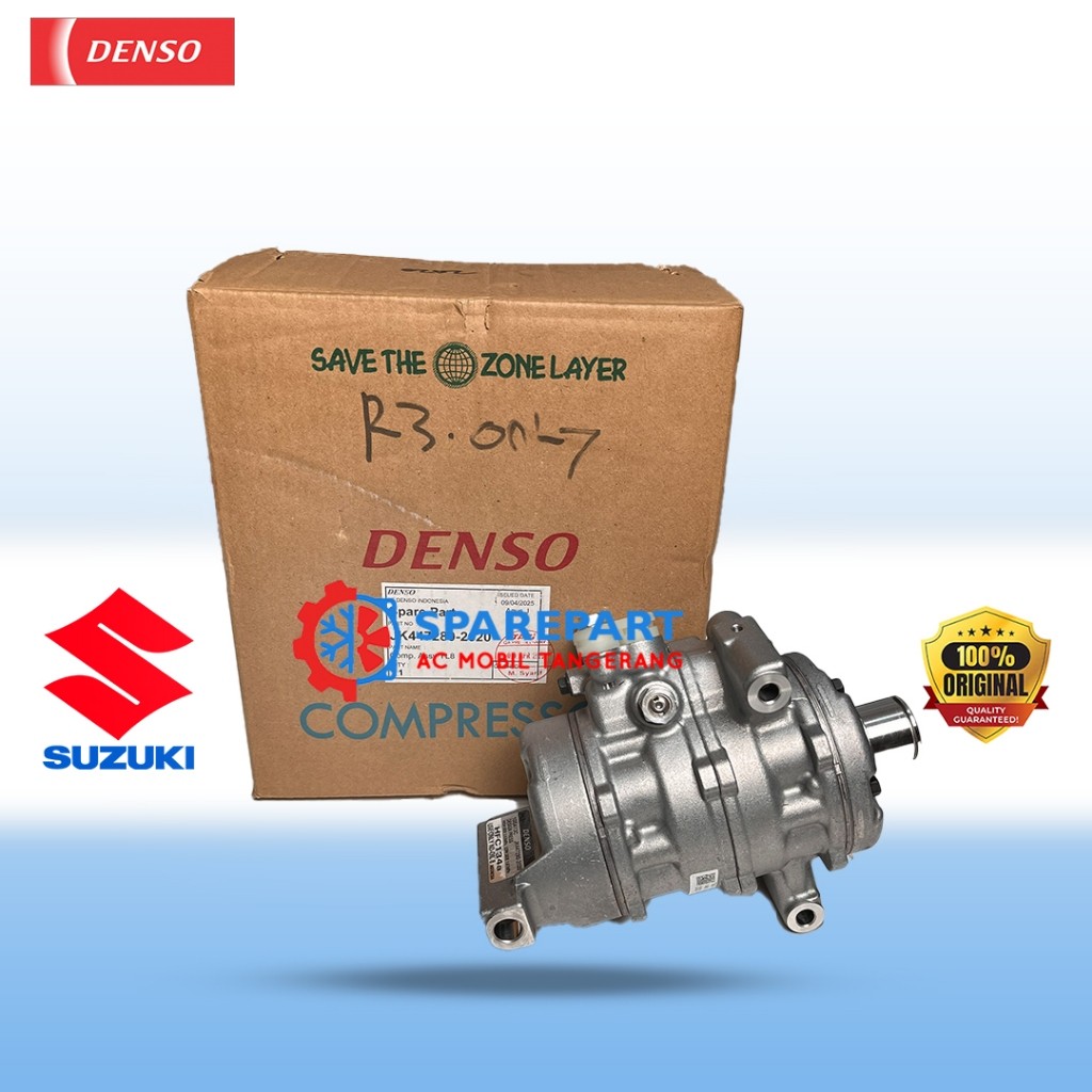 Kompresor AC Suzuki Ertiga 1.4L, Single Blower (2012-2018) 447280-2020 – Original Denso