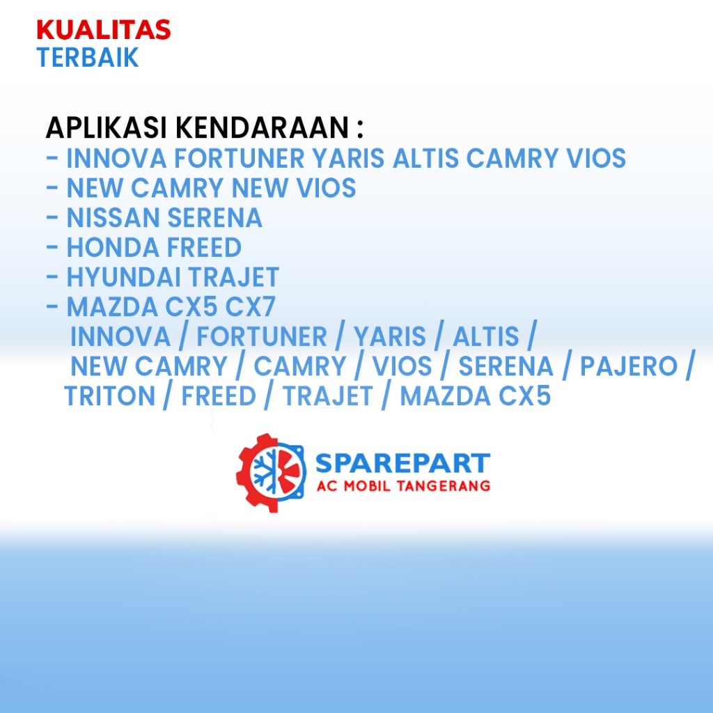 Filter Kabin Innova Fortuner Yaris Altis New Camry Vios Serena Pajero Triton Freed Trajet Mazda CX5