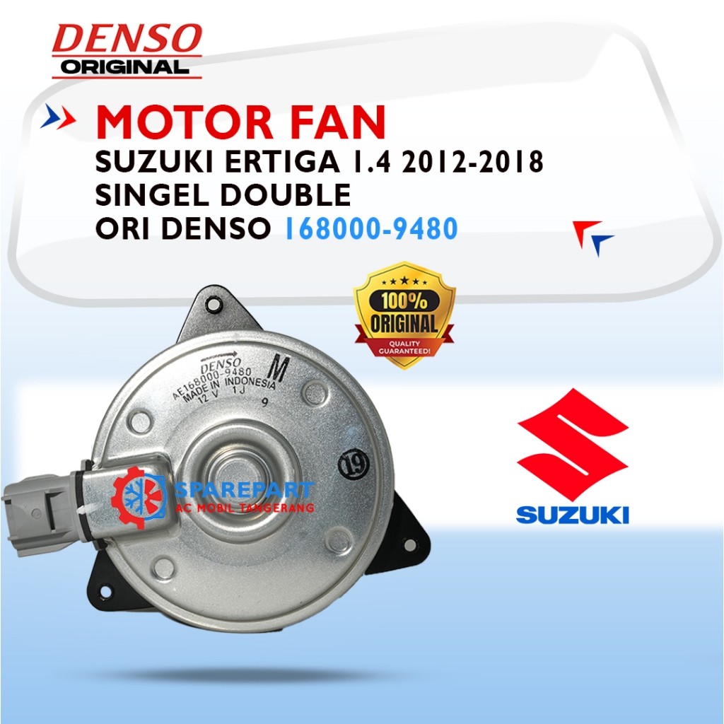 Motor Fan suzuki Ertiga 2012-2018 Original Denso 168000-9480
