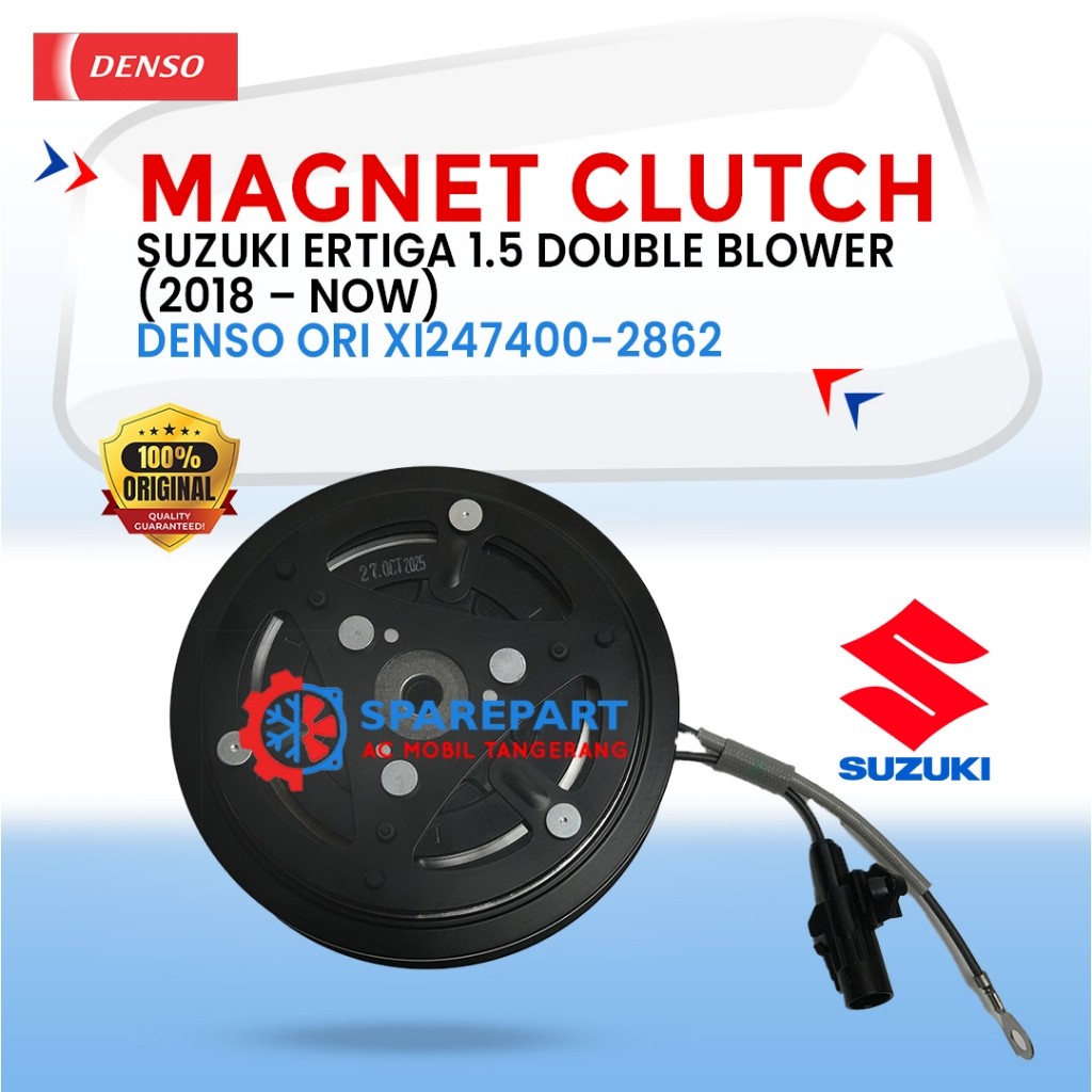 Magnet Clutch Suzuki ERTIGA 1.5 2018-NOW DOUBLE BLOWER DENSO XI247400-2862- Original Denso