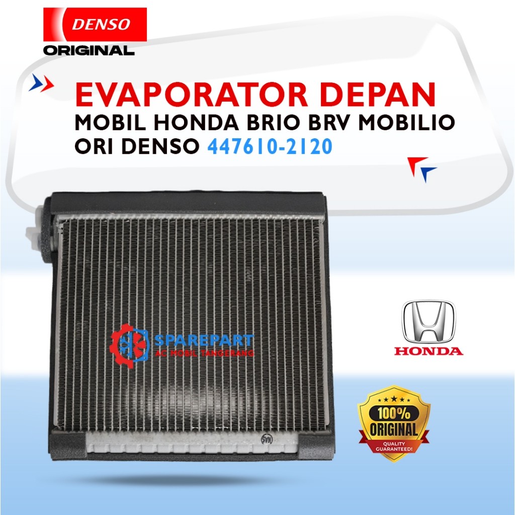 EVAPORATOR AC MOBIL HONDA BRIO BRV MOBILIO ORIGINAL DENSO TG447610-2120
