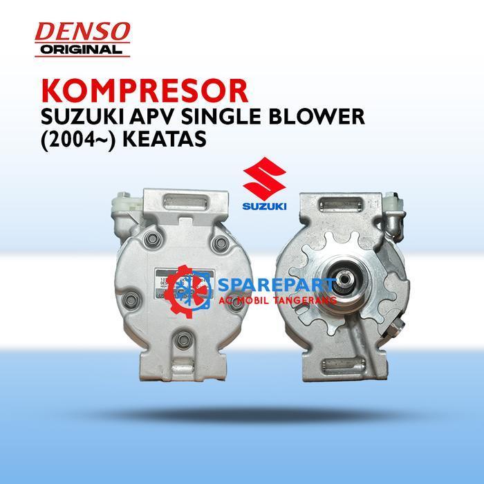 Kompresor Compressor AC Mobil Suzuki APV Arena Single DENSO Asli 447280-0480- Original Denso