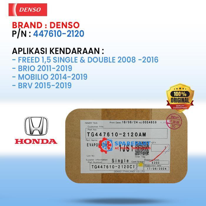 EVAPORATOR HONDA BRIO MOBILIO BRV FREED DENSO ORIGINAL 447610 2120 – DENSO ORIGINAL