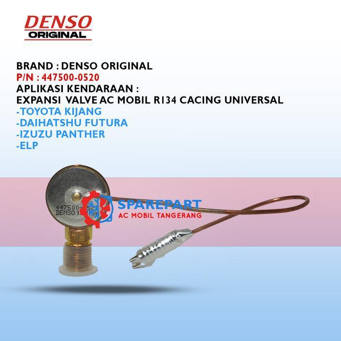 Expansi Valve AC Mobil Universal R134 Cacing Avanza Belakang Kijang Futura ELP Panther 447500-0520 – DENSO ORIGINAL